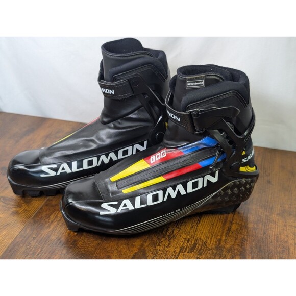 Salomon S-Lab Carbon 3D Chassis Nordic Cross Country Ski Boots Men\'s US Size 6.5 main image 8